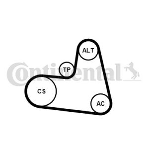 Kilerem (sæt), CONTINENTAL CTAM, b.la. til Fiat~Peugeot~Ford~Citroën~Volvo~Lancia