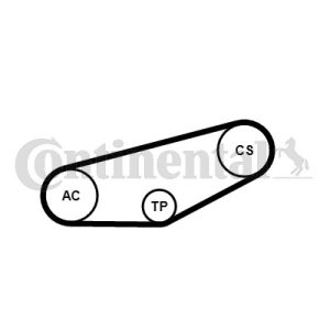 Kilerem (sæt), CONTINENTAL CTAM, b.la. til VW~Audi~Skoda