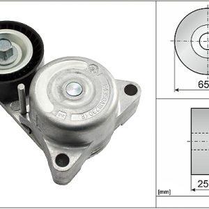 Remstrammer, kilerem, INA, 65 mm, b.la. til Mercedes-Benz
