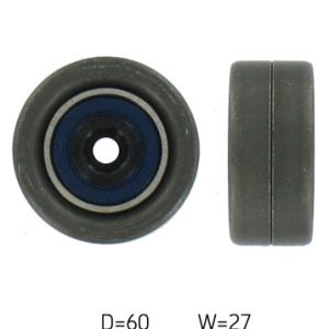 Strammehjul, kilerem, SKF, 60 mm, b.la. til Citroën~Peugeot~Fiat