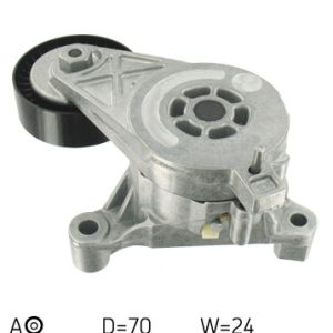 Strammehjul, kilerem, SKF, 70 mm, b.la. til VW~Seat~Audi~Skoda